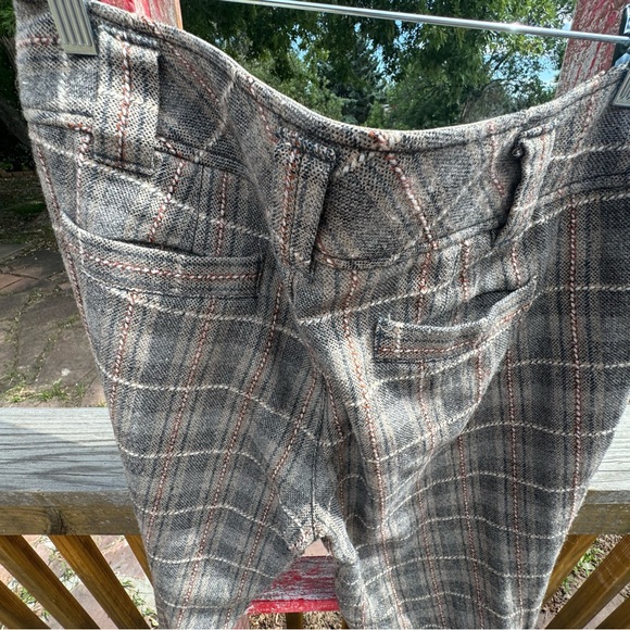 Plaid wool wide leg pants - Picture 7 of 7